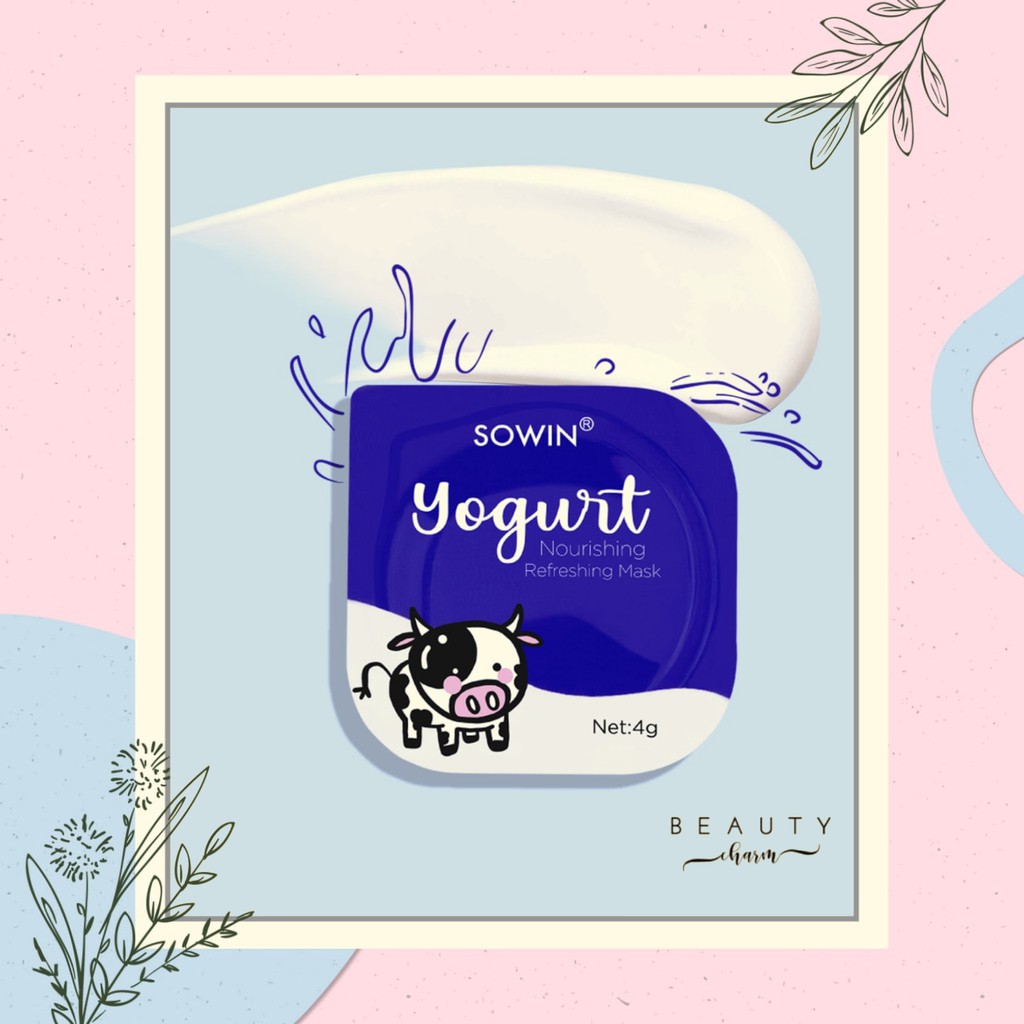 Sowin Yoghurt Nourishing Refreshing Mask (4g*7pcs)