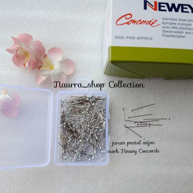 GROSIR JARUM PENTUL WIJEN TAJAM ANTI KARAT MERK NEWEY TERMURAH