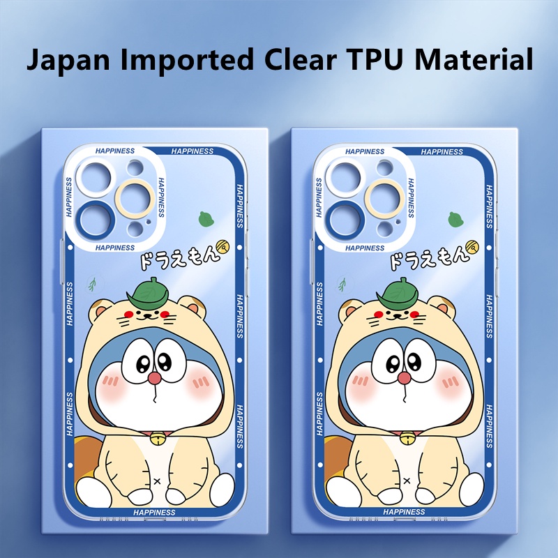 Dllencase Casing Soft Case TPU Motif Kartun Untuk iPhone 14 13 Pro Max 6 + / 6s + / 7 / 7 + / 8 / 8 + / X / XS / XR / XS Max / 11 / 12 / 13 / A2 Pro 37 Pro Max