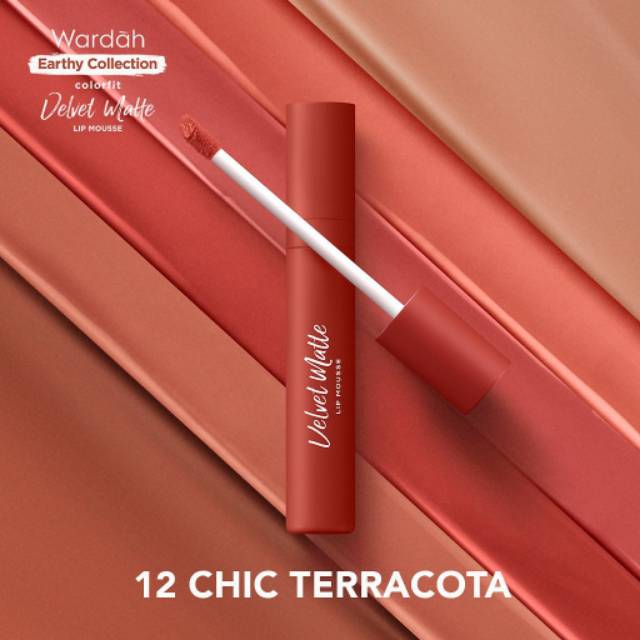 Wardah Velvet Lip Mousse New Colour