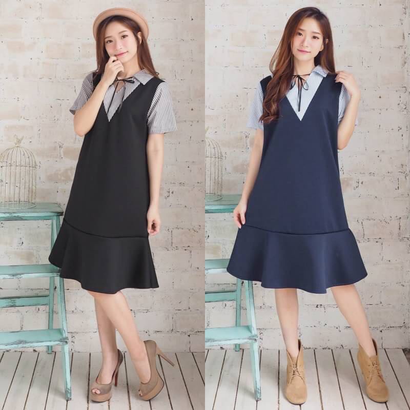 Livia Dress - 2 WARNA /REALPIC