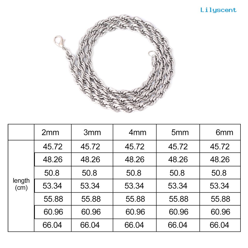 Lc Kalung Pria Electroplating Multi Ukuran Untuk Hadiah