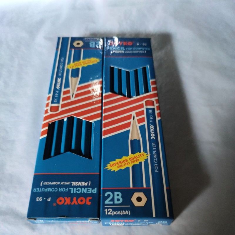

TERLARIS!! Pensil JOYKO 2B P-93, untuk ujian dan menulis