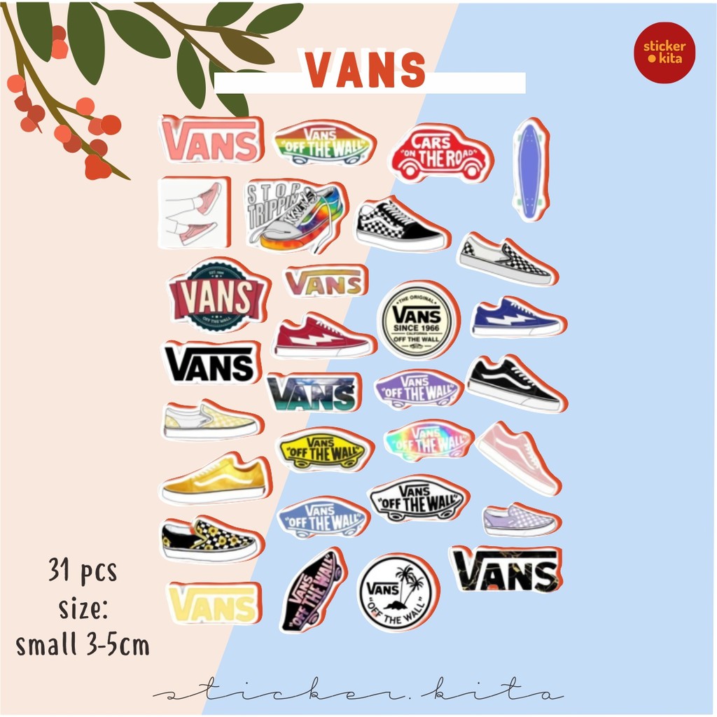 

Vans Pack 1 - Sticker Tumblr Aesthetic [FREE GIFT] // BISA CUSTOM STICKER STICKER.KITA