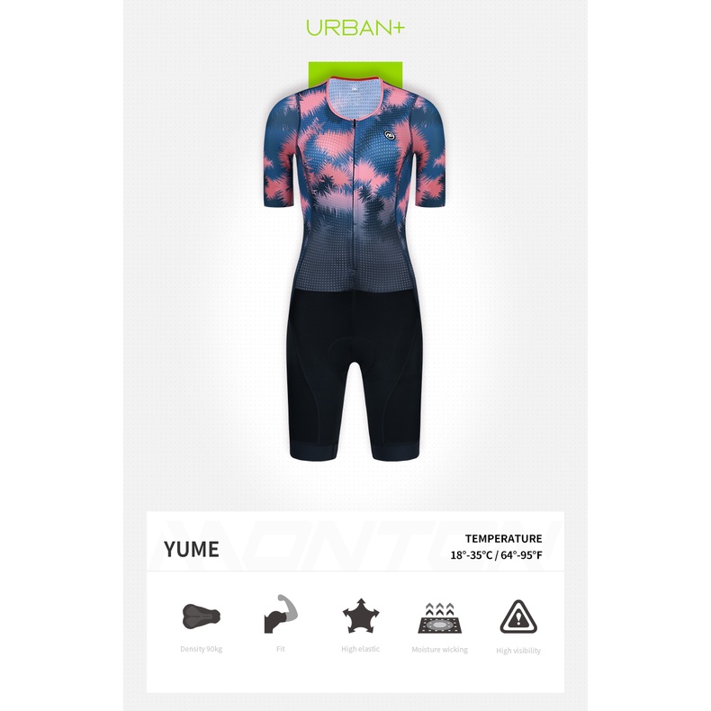 Monton Skinsuit Womens Yume Coral Original