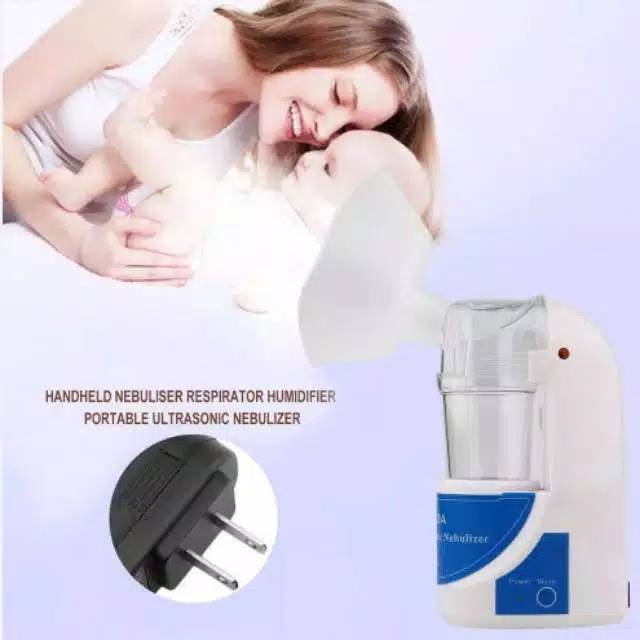 Nebulizer Portable Ultrasonic Alat Uap Inhalasi