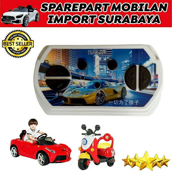 REMOT KONTROL JEEP ROCKY PMB MOBIL AKI MAINAN ANAK 12 VOLT MODUL MOTOR CONTROLLER LJ ROKY ROCKEY