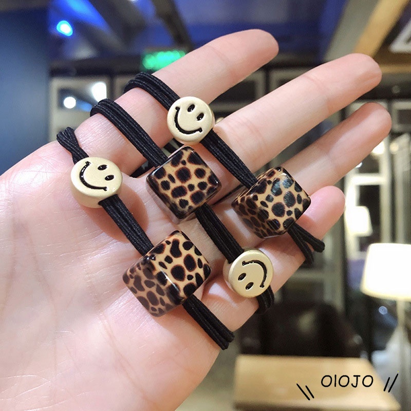 Fashion Korea Kepribadian Fashion Baru Aksesoris Rambut Leopard - Ol