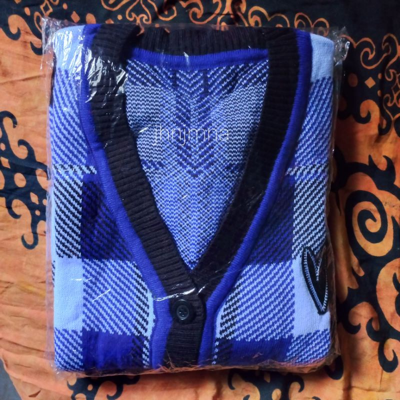 Cardigan / Cardi Winwin Blue NCT WayV READY STOCK (Big Size)