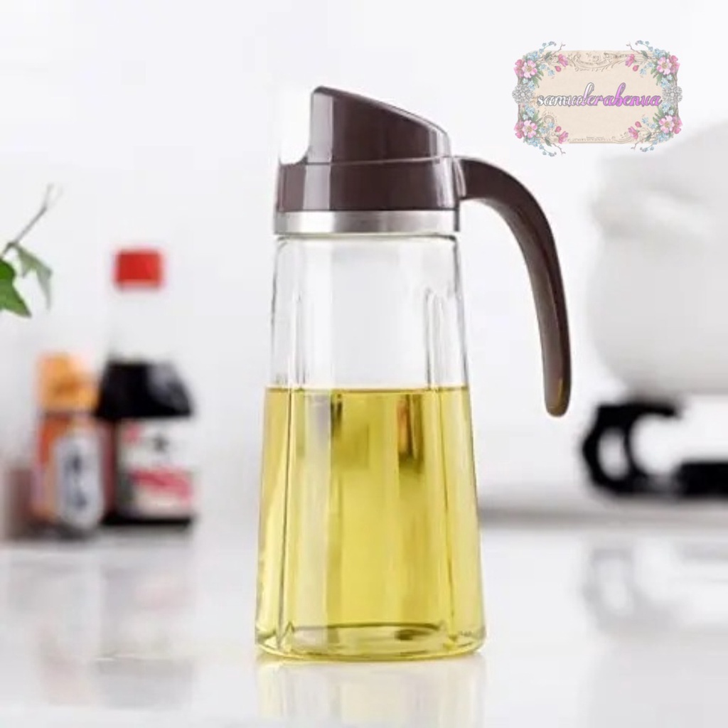 RT97 BOTOL KACA MINYAK GORENG KECAP CUKA OIL VINEGAR BOTTLE 360ML  SB3537