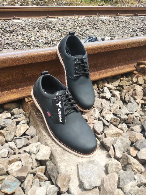 Sepatu Formal pria Dan Kasual Tali.Sepatu Kasual Kerja.Sepatu Formal Tali.Sepatu santai pria.crow.