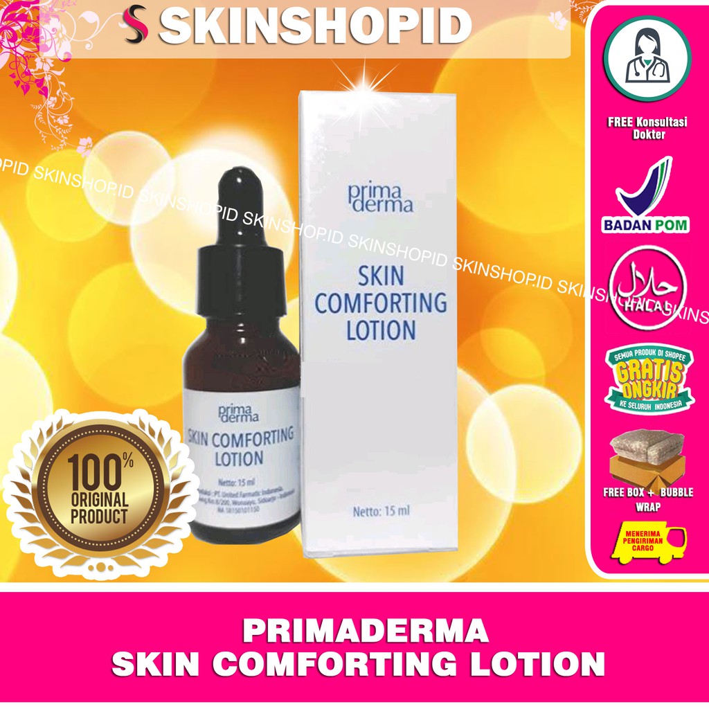 [STOK TERBARU] Primaderma Skin Comforting Lotion 15ml Original / Losion Pelembab Wajah BPOM Aman