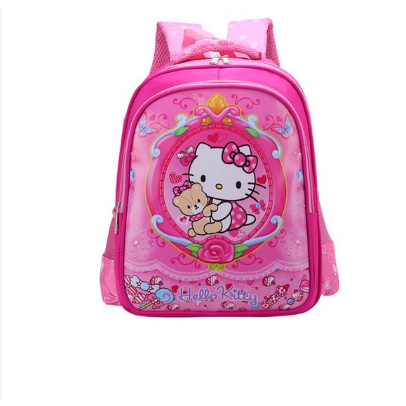 Satu7an T155 Tas Ransel Anak 3D Tas Anak Karakter Motif Kartun Timbul Tas Punggung Sekolah Anak Nilon