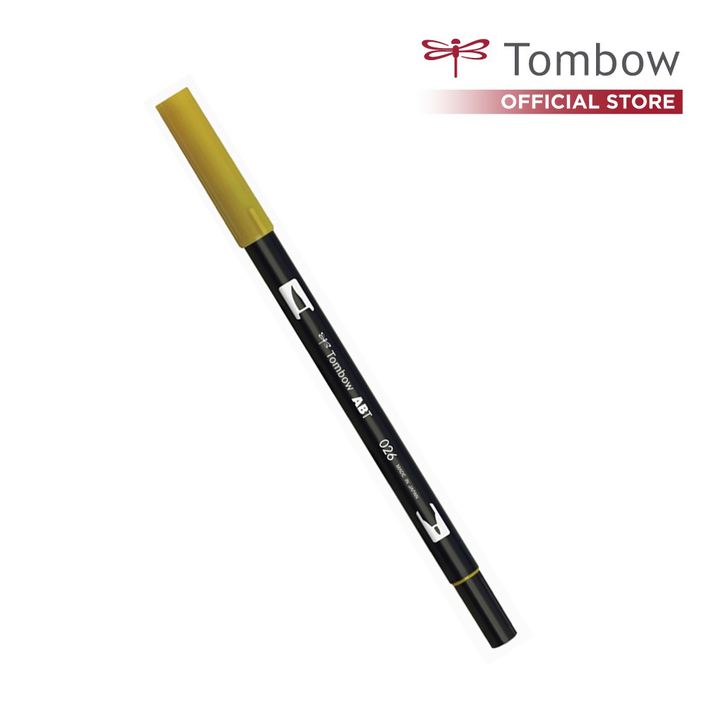 

Tombow Dual Brush ABT Pen Yellow Gold