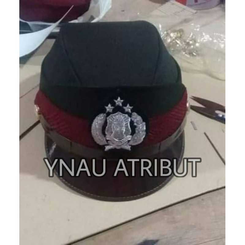 TOPI PET BINTARA POLWAN POLRI