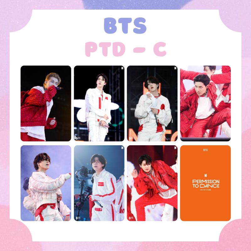 [BTS] PHOTOCARD BANGTAN  BTS PREMISSION TO DANCE