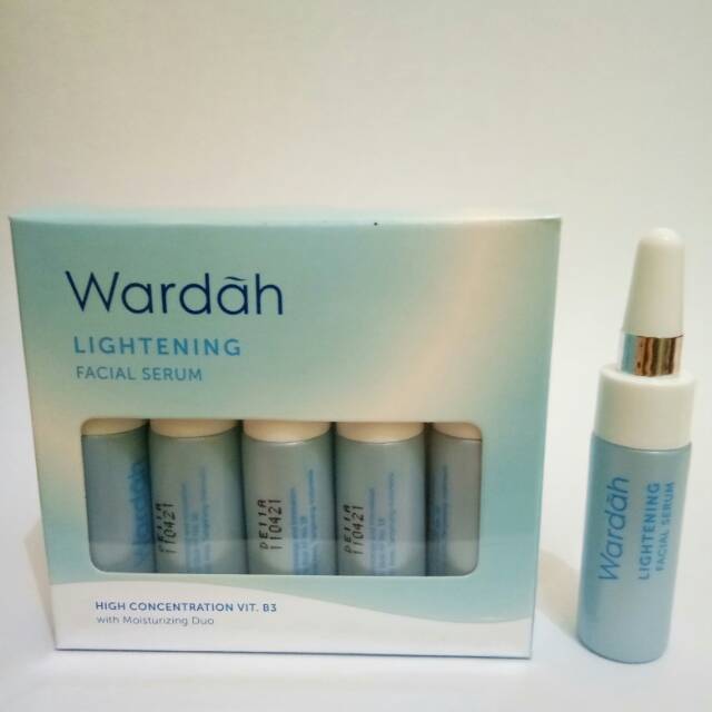 Wardah Lightening Facial Serum / Lightening Serum Ampoule