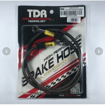 SELANG REM TDR CARBON 35INCH 90CM SELANG REM TDR RX KING UNIVERSAL