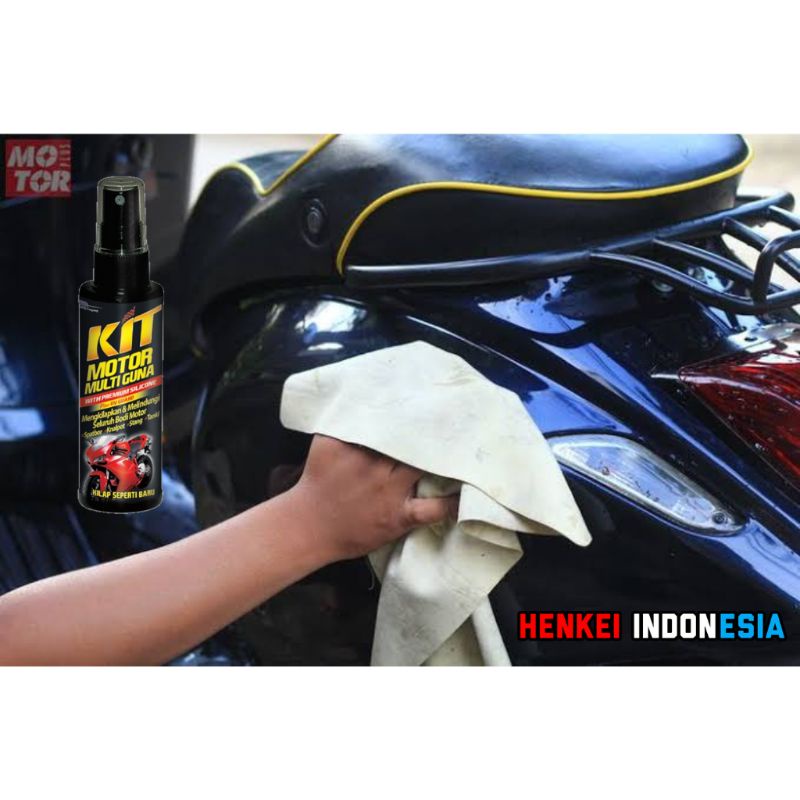 KIT Motor Multiguna Spray 100ml - Cairan Pengkilap Body Motor - Original