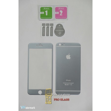 Iphone 6 / 6s Magic Glass Titanium Alloy Premium Tempered Glass with Metal Packaging