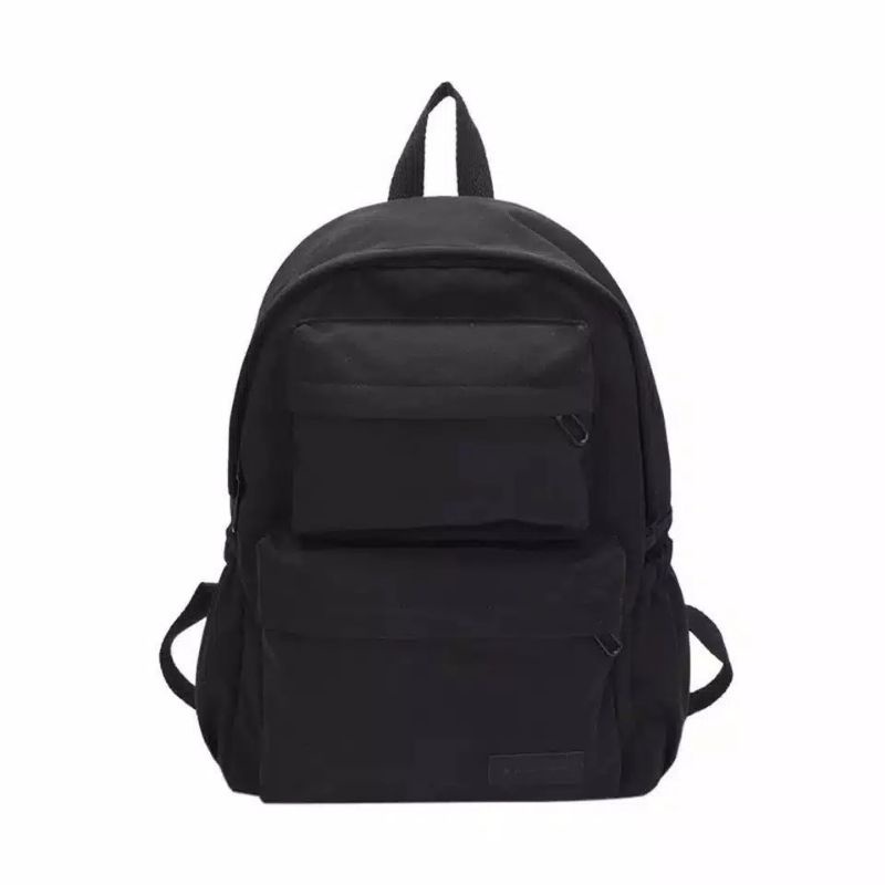 Tas Ransel Backpack Fashion Pria Wanita Kanvas Murah Promo