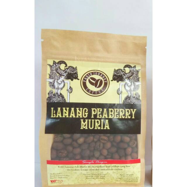 

kopi BIJI LANANG PEABERRY