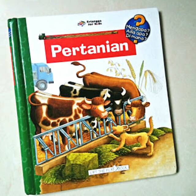(on booked) buku Erlangga for Kids seri Mengapa ? Ada Apa ? Di mana ? Pertanian. buku anak.