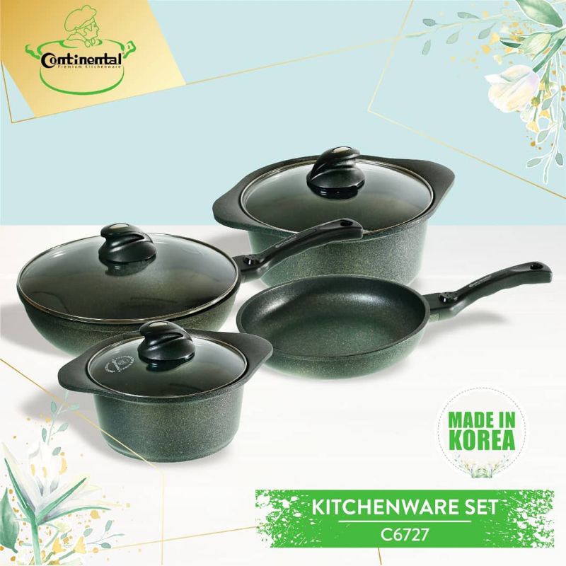 VICENZA CONTINENTAL Kitchenware Set Continental C6727 PERALATAN MASAK