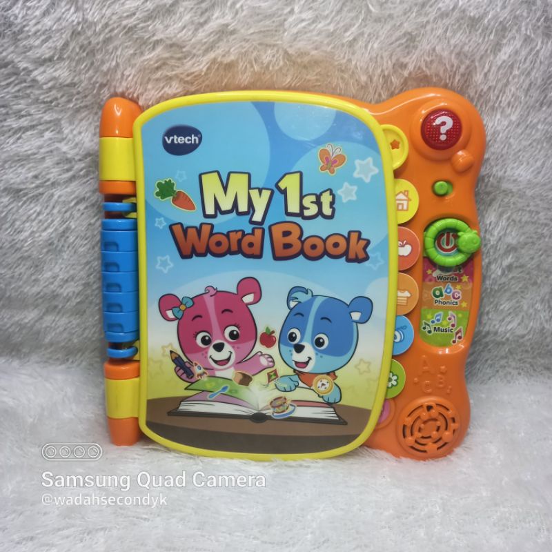 Preloved Vtech My First Word Book