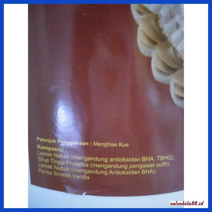 

Rettubagetnem- Hollmann Butter Cream Siap Pakai Repack 500Gr -Asli-Slii.
