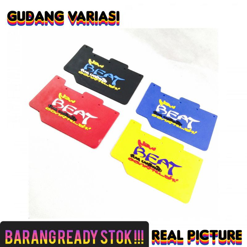 Mudflap penahan lumpur beat Fi new injeksi Tulisan thailand