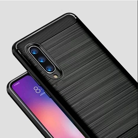 CASE SLIM FIT CARBON IPAKY XIAOMI MI 9 SOFTCASE - FA