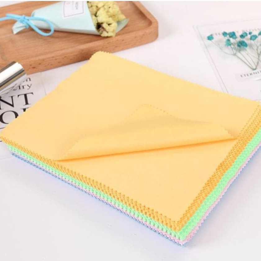 BAJ Lap kacamata bahan halus lembut kain Lap pembersih B16 anti embun cleaner lensa Mallsho SS022