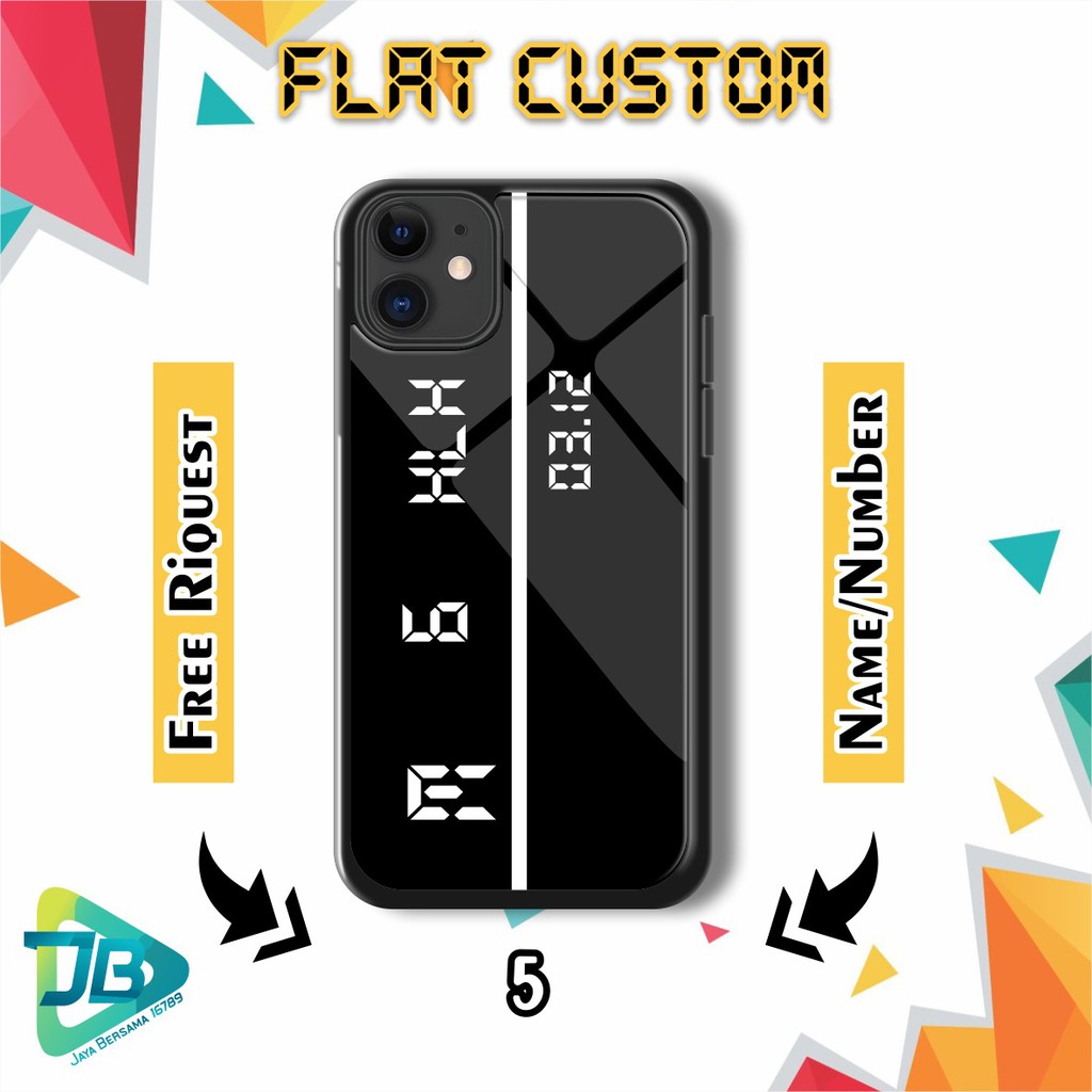 HARDCASE 2D GLOSSY FLAT CUSTOM OPPO VIVO XIAOMI SAMSUNG REALME IPHONE ALL TYPE JB4776