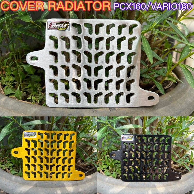 COVER RADIATOR CNC BSM RACING VARIO160 PCX160 PNP