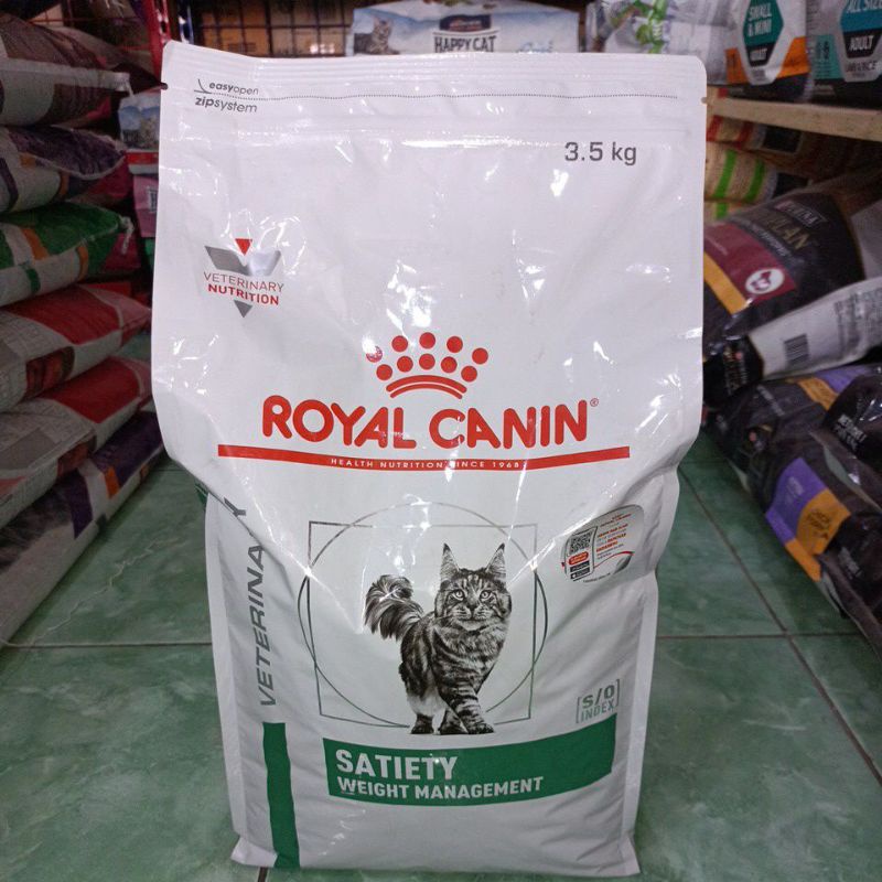 ROYAL CANIN VET SATIETY CAT WEIGHT MANAGEMENT KEMASAN 3.5KG FRESHPACK/ RC SATIETY CAT / ROYAL CANIN
