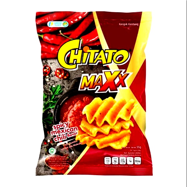 

CHITATO MAXX SPICY MEXICAN CHILI FLAVOR BAG 55 GR