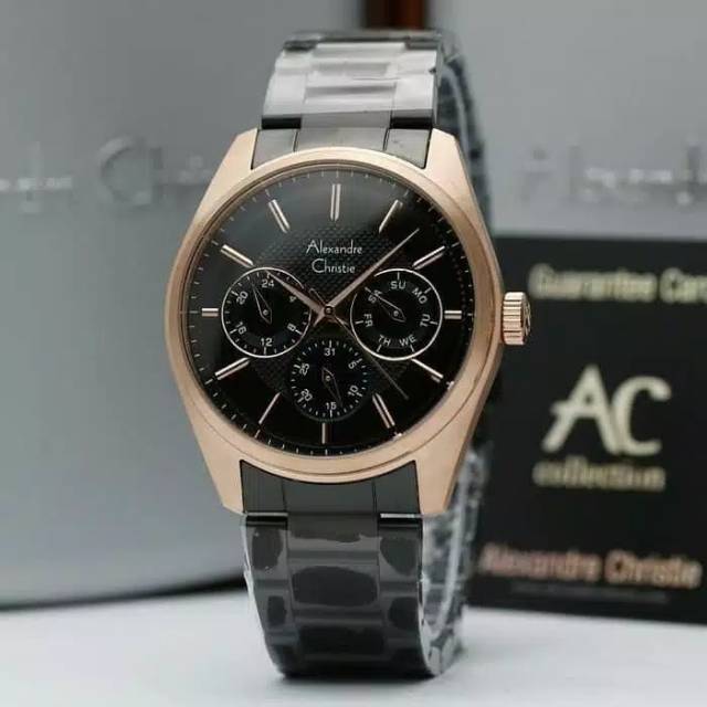 Jam Tangan Pria Merk Alexander Cristie Ac6514 Original Include Box