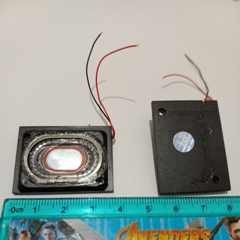 2 pcs Speaker Laptop Original Universal  36mm × 27mm  tebal 4mm