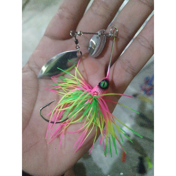 spiner bait double Blade 10 gram| spinner bait| umpan gabus