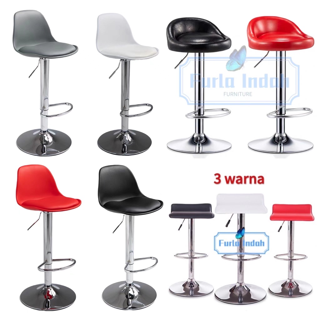 Jual kursi bar kursi cafe kursi barstool hidrolix TYPE 1155# | Shopee  Indonesia