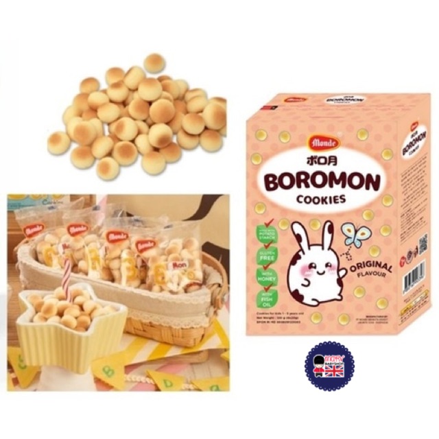 makan bayi monde boromon cookies snack baby sehat mpasi cemilan anak biskuit
