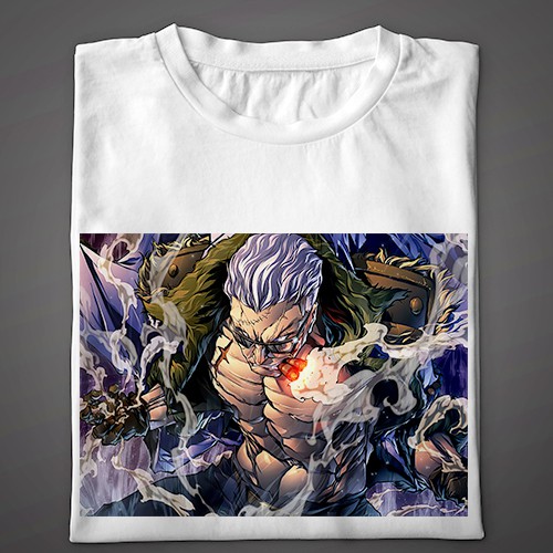 75 KAOS ANIME smoker one piece