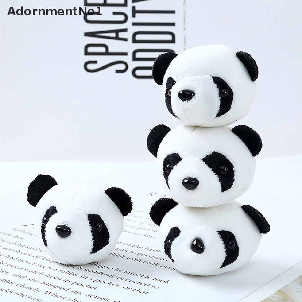 (AdornmentNo1) Pin Bros Boneka Panda Bahan Plush