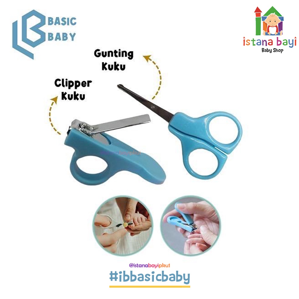 Basic Baby Nail Grooming Care Kit - Gunting Kuku