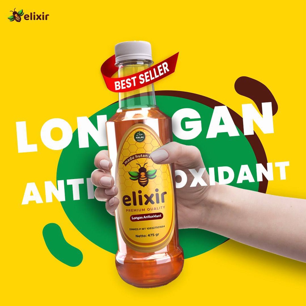 

Madu Murni Asli 100% Elixir Kelengkeng/Longan Antioxidant 475gr [Open Resseler]