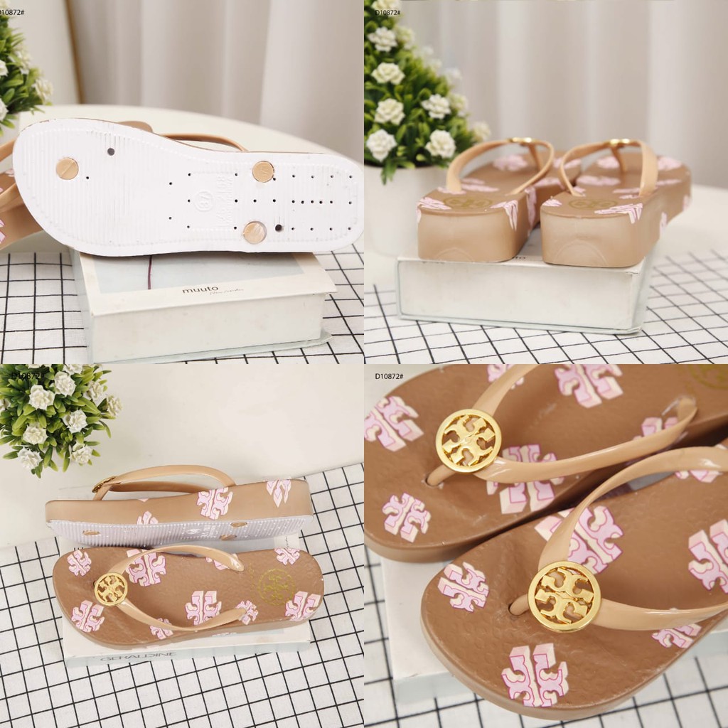 TB Wedges Flip Flop D10872