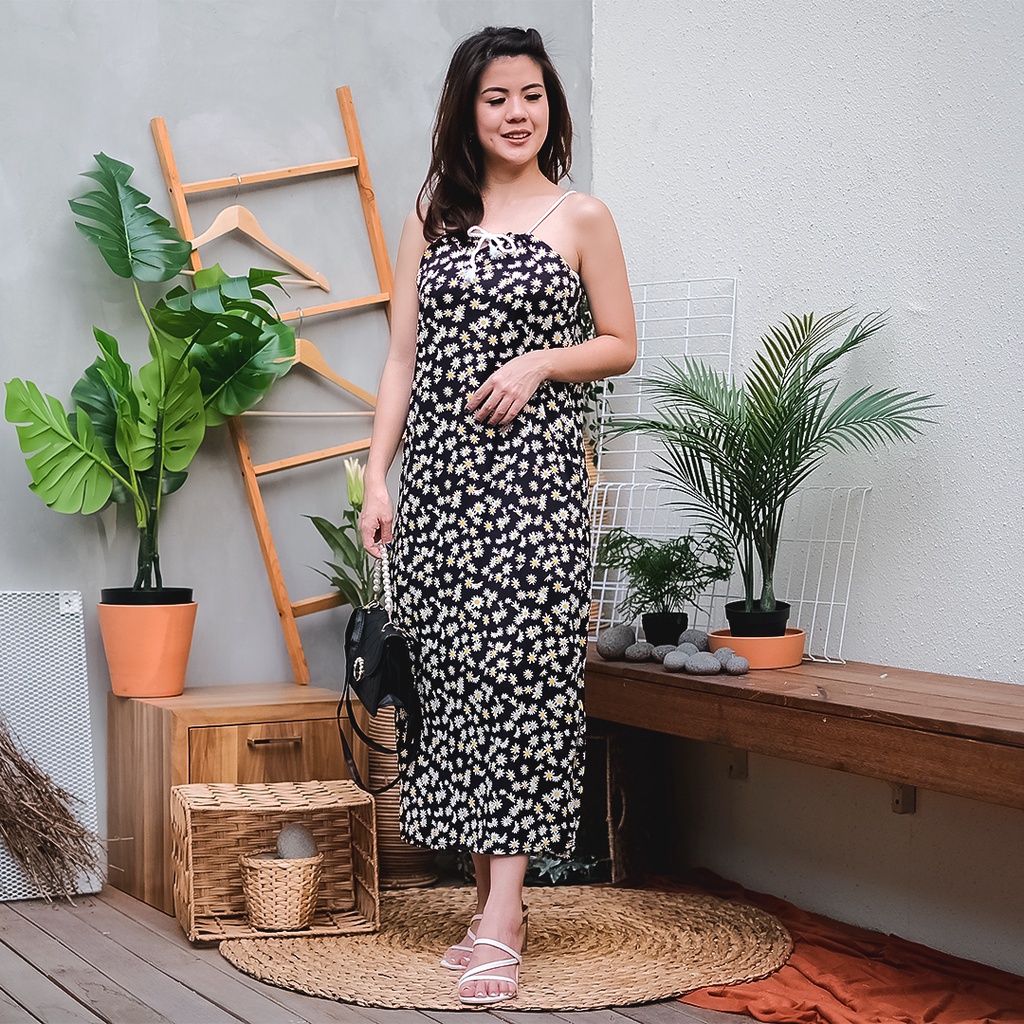 GZB Dress Wanita Kekinian / Summer Dress / Busana Santai Wanita / Ootd / Baju Seksi Wanita / Pakaian