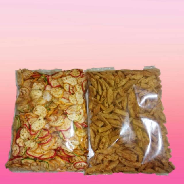 

Krupuk seblak & Basreng