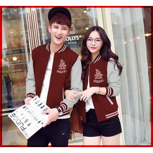 ☌❀☞Shoplous Jaket Coupel / SweaterCoupel/ Jaket LA/  Jaket LA coupel/ jaket pasangan murah / jaket c